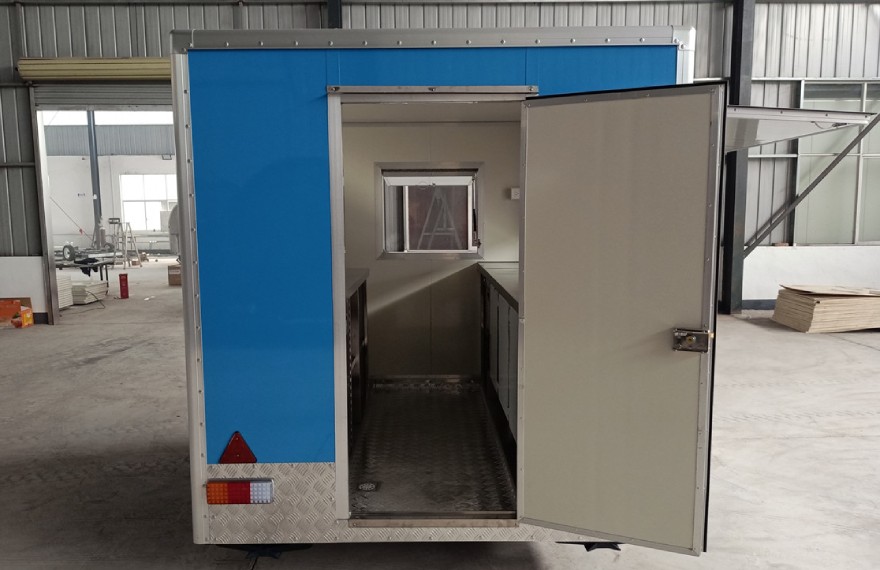 8ft small portable kitchen trailer